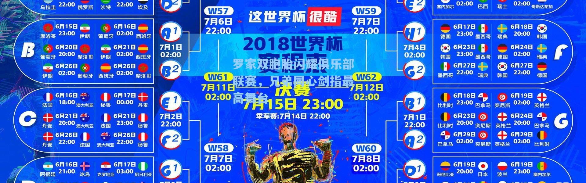 罗家双胞胎闪耀俱乐部联赛，兄弟同心剑指最高舞台