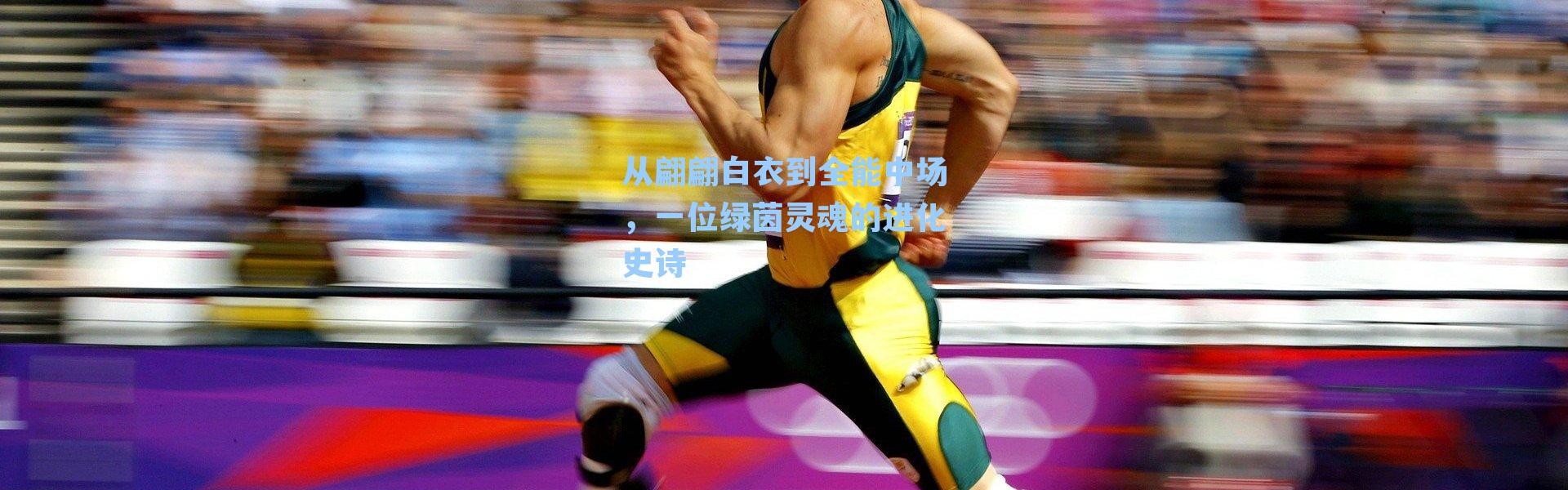 从翩翩白衣到全能中场,一位绿茵灵魂的进化史诗